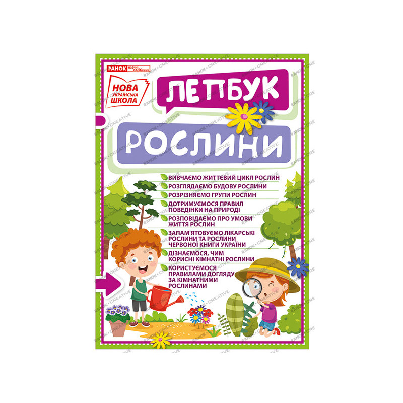 Лепбук.Рослини
