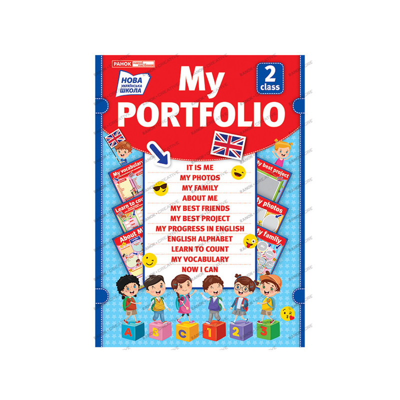 A student's portfolio in...