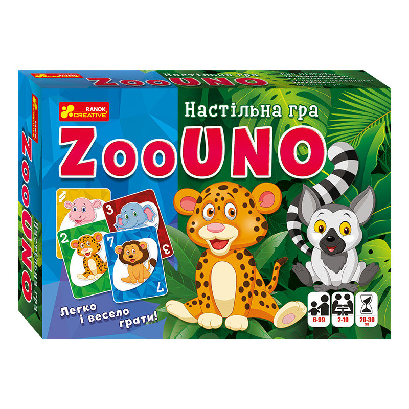 Настільна гра. ZooUno