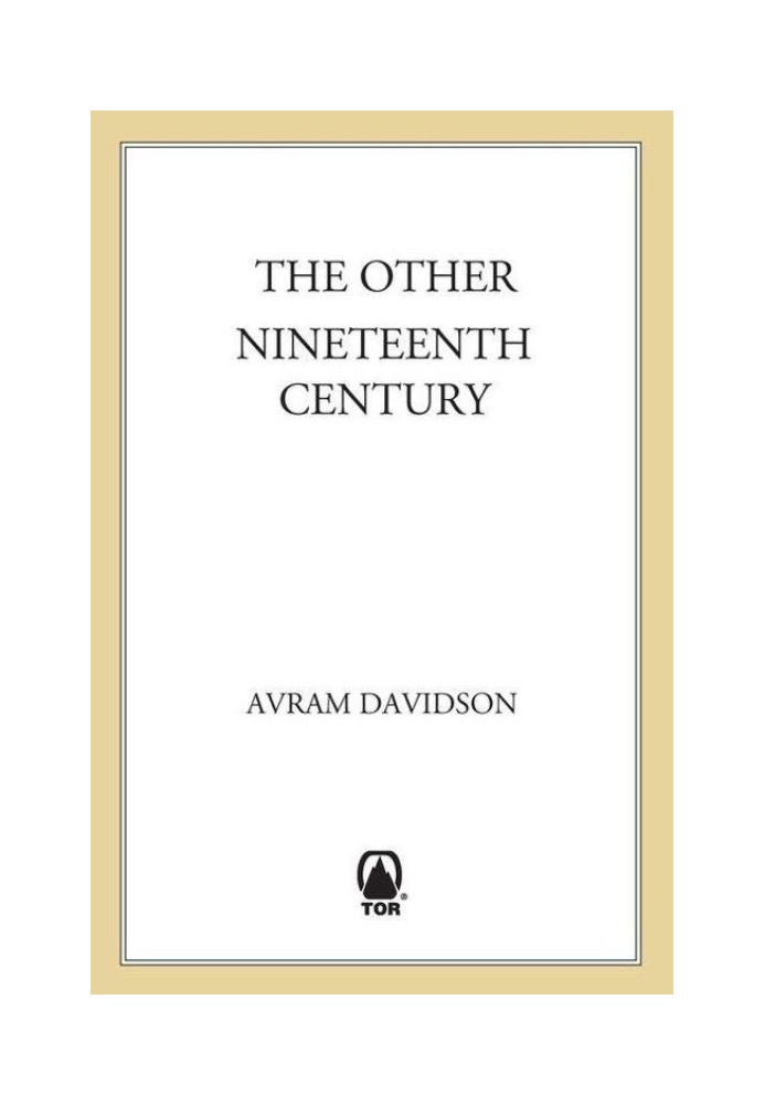 The Other Nineteenth Century