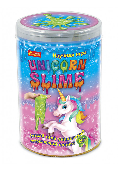 Научная игра.Unicorn Slime