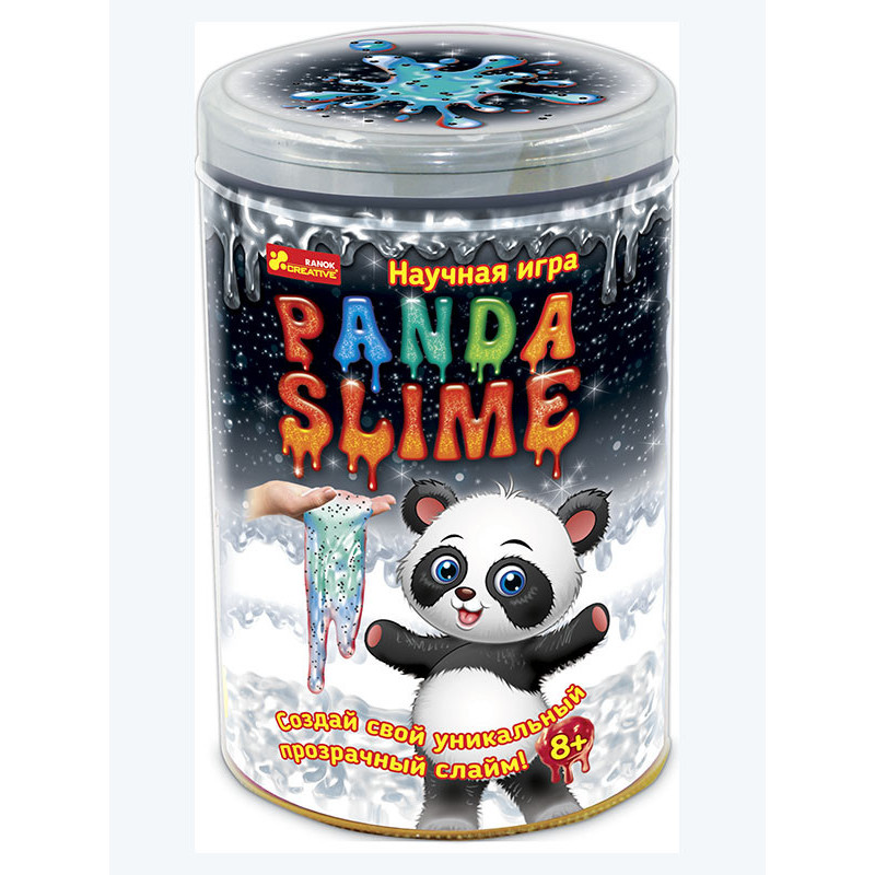 Science game. Panda Slime