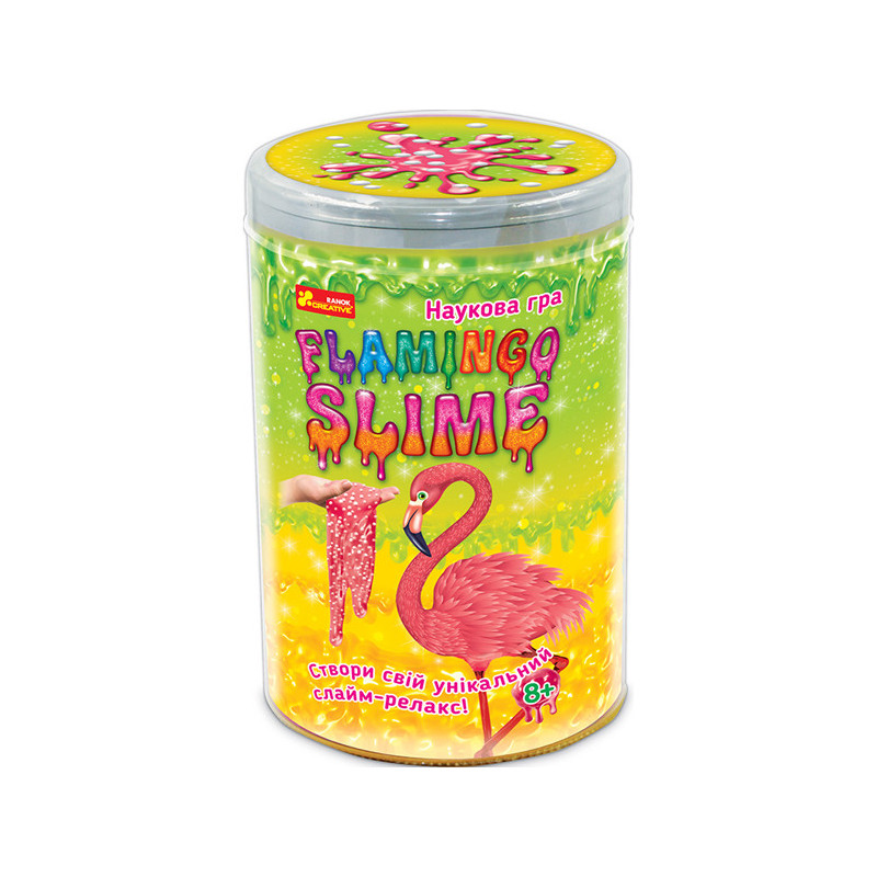 Science game.Flamingo Slime