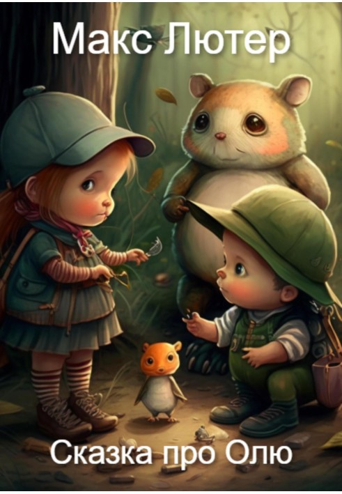 The adventures of little Olya and her friends in the forest. Bedtime story