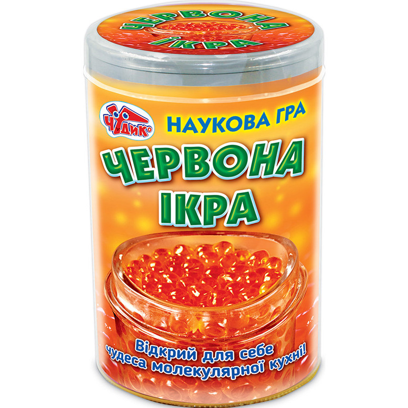 Scientific game. Red caviar