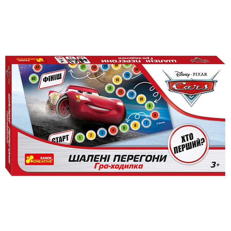 Board game Crazy Race Cars