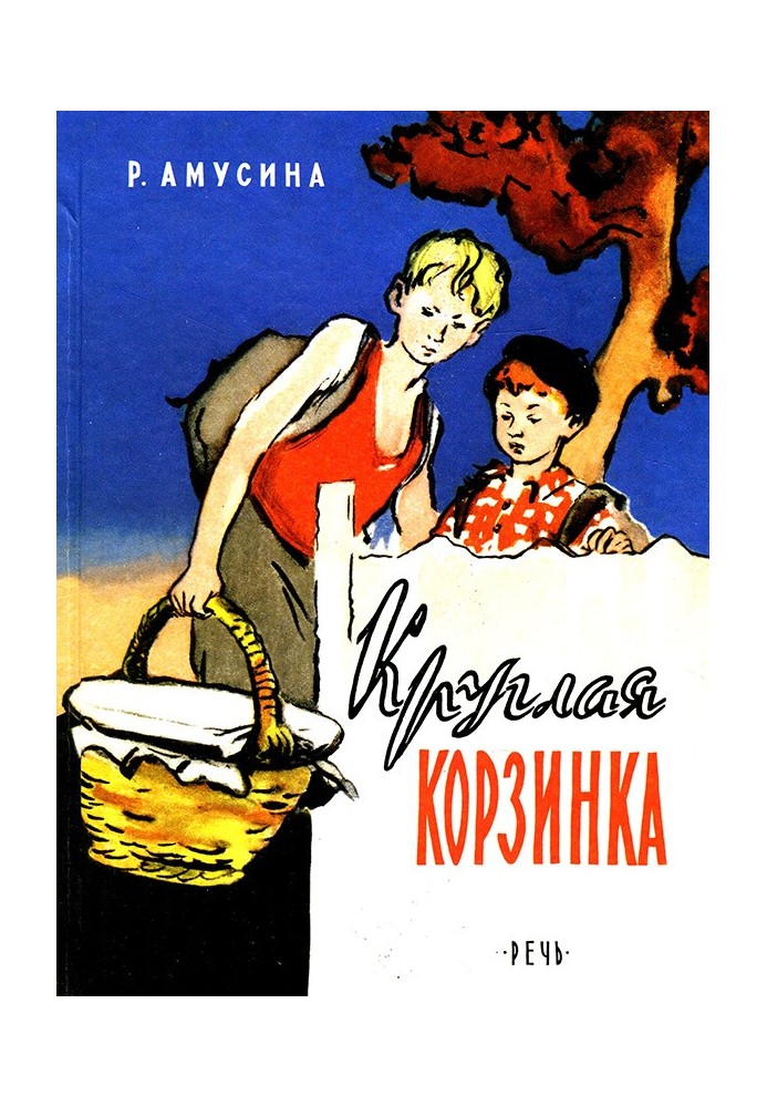 Круглая корзинка