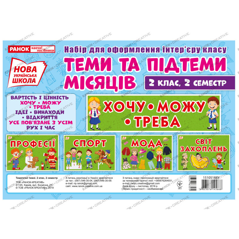 A set of cards. Topics and...