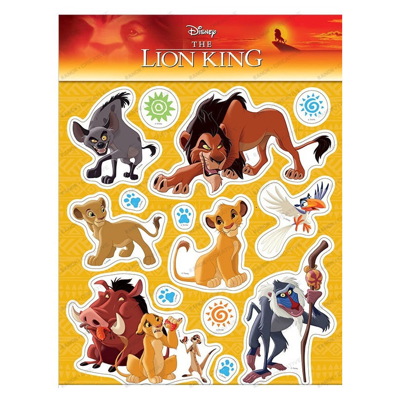 Lion King interior stickers