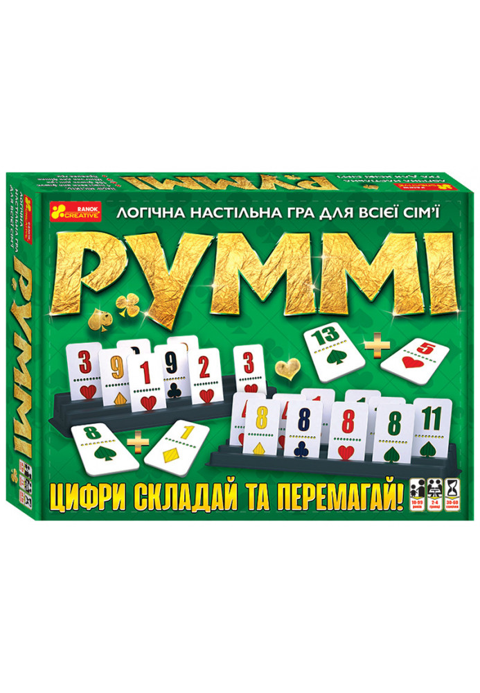 Board game. Rummy