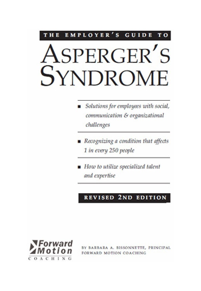 An Employer's Guide to Asperger's Syndrome