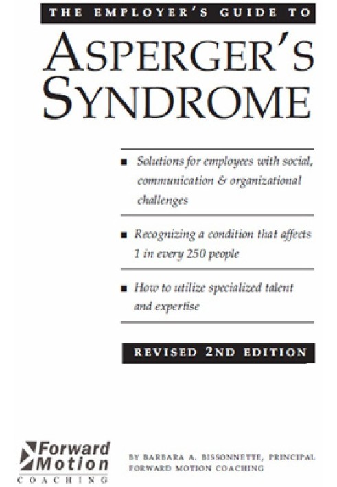 An Employer's Guide to Asperger's Syndrome