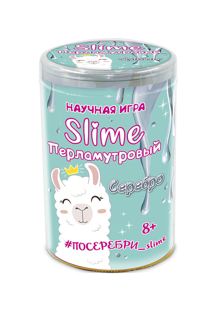 Scientific entertainment Mother-of-pearl Slime silver