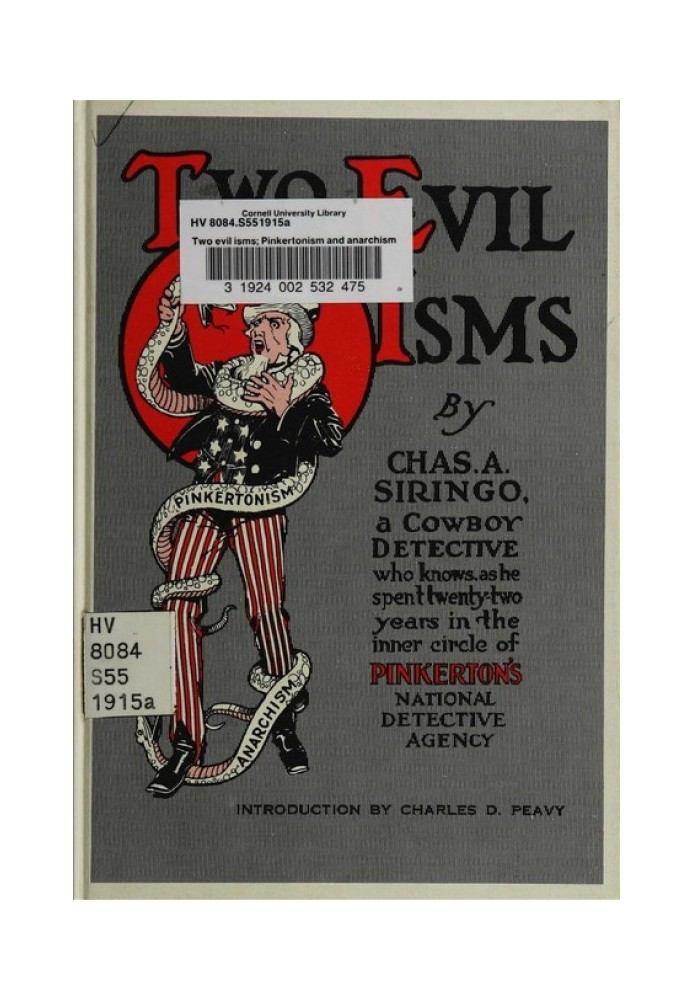 Two Evil Isms: Pinkertonism and Anarchism