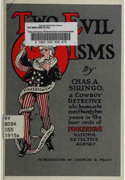 Два злісні ізми: пінкертонізм і анархізм