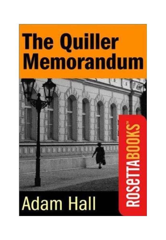 The Quiller Memorandum