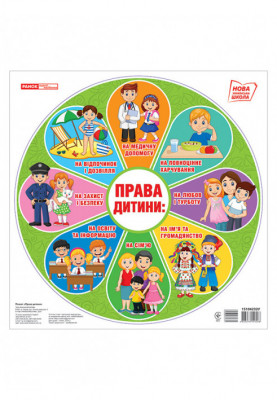 Плакат.Права дитини (квіточка)