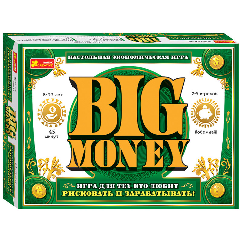 Board economic game.Big Money