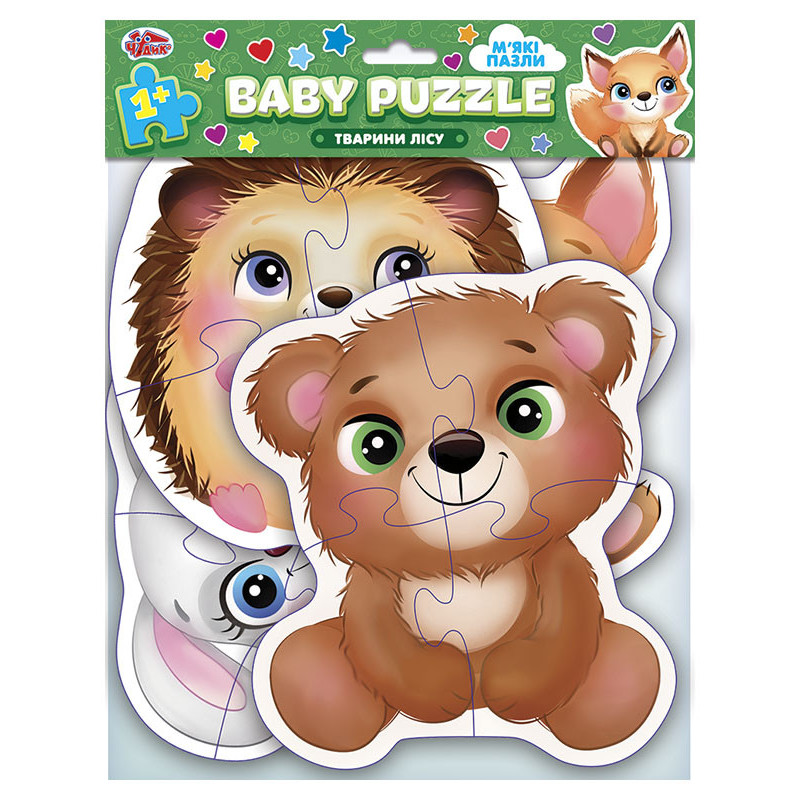 BABY PUZZLE. Forest animals