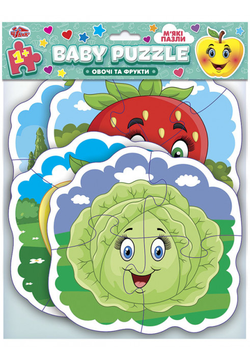 BABY PUZZLE. Vegetables and fruits