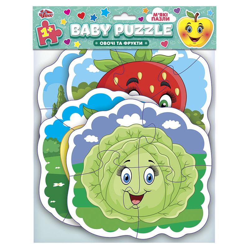 BABY PUZZLE.Овочі та фрукти