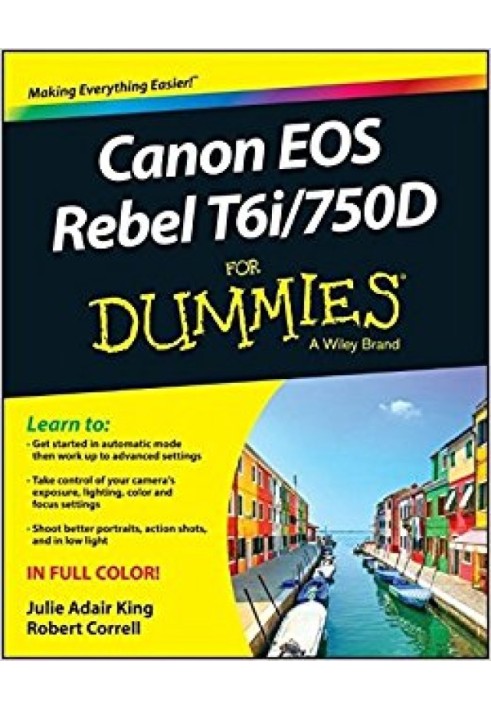 Canon® EOS Rebel T6i/750D для чайников®