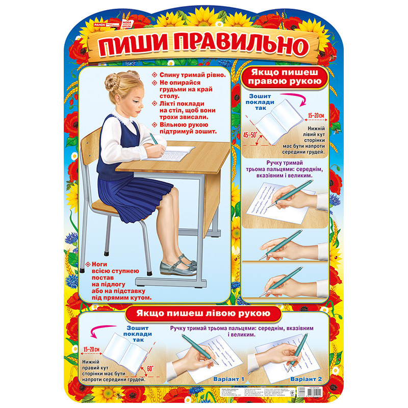 Плакат.Пиши правильно