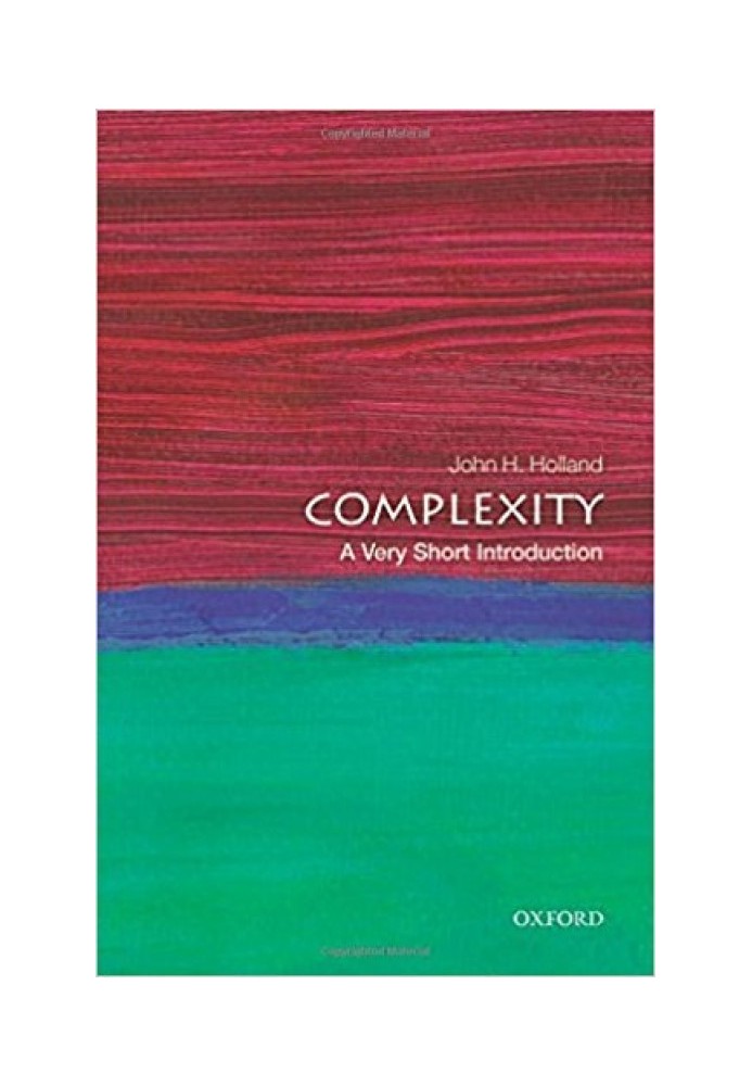 Complexity: A Very Short Introduction