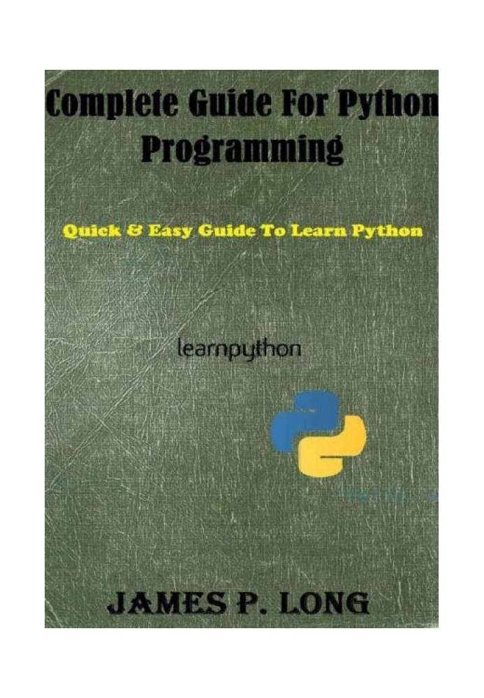 Полное руководство по программированию на Python