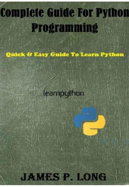 Полное руководство по программированию на Python