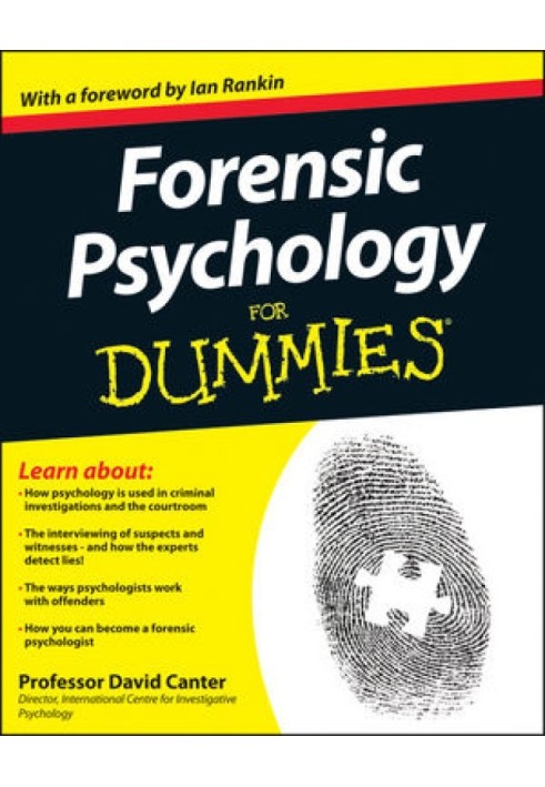 Forensic Psychology For Dummies®