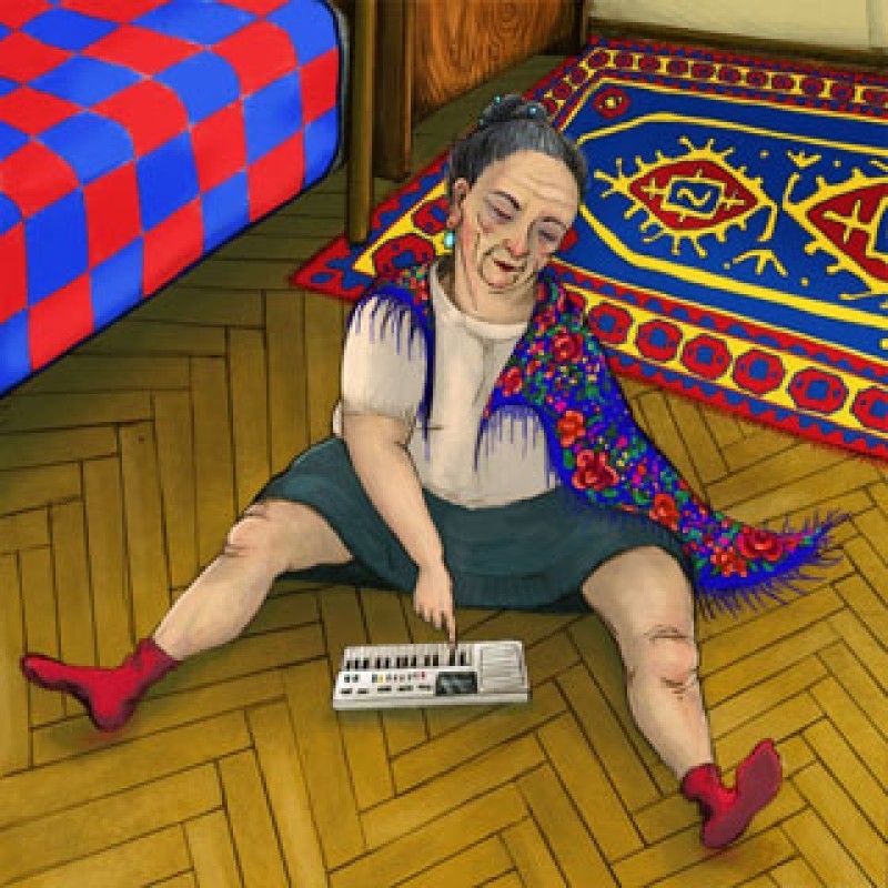 Grasshoppers jumping