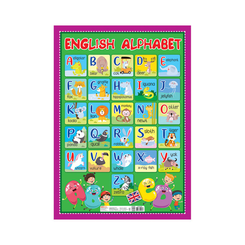 Alphabet. The English...
