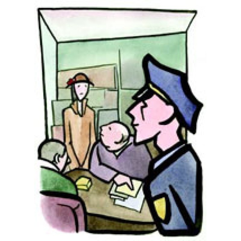 Visit of Santa Claus