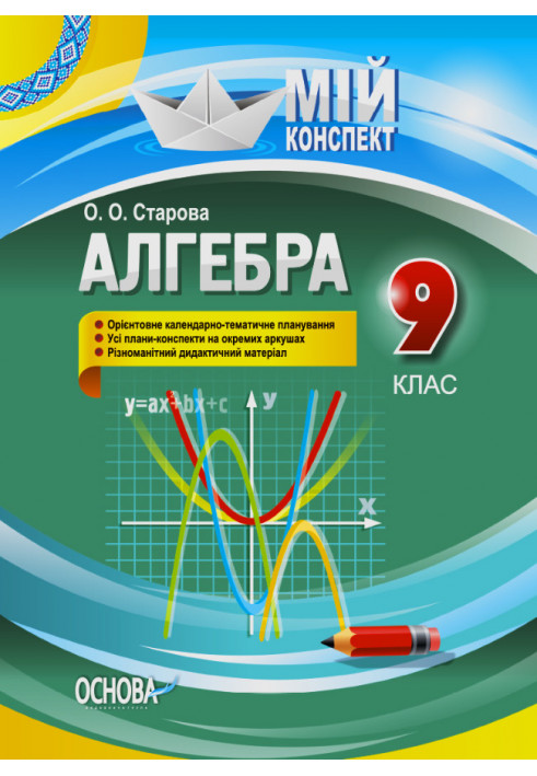 Development of lessons. Algebra 9th grade PMM029