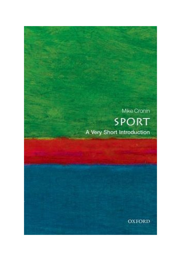 Sport: A Very Short Introduction