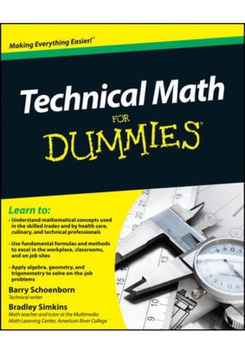 Technical Math For Dummies®