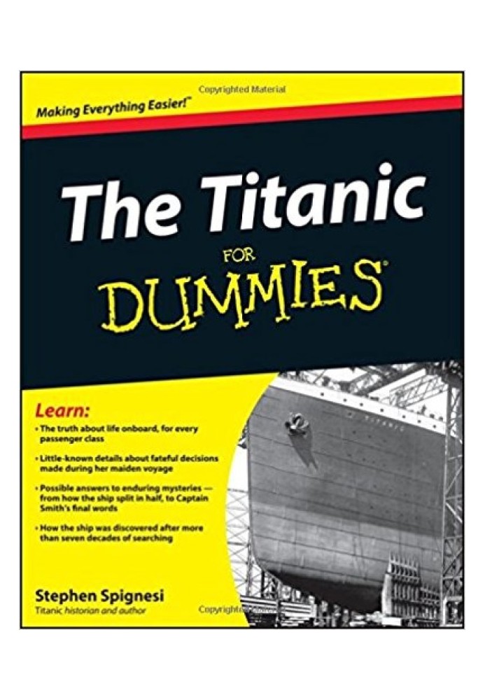 The Titanic For Dummies®