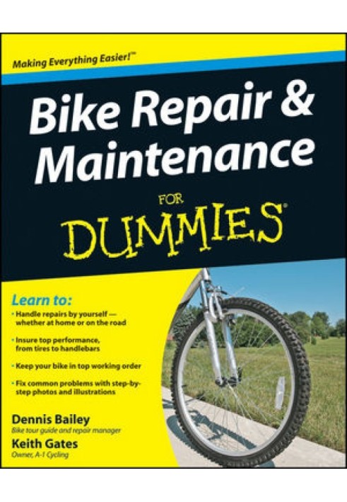 Bike Repair and Maintenance For Dummies®