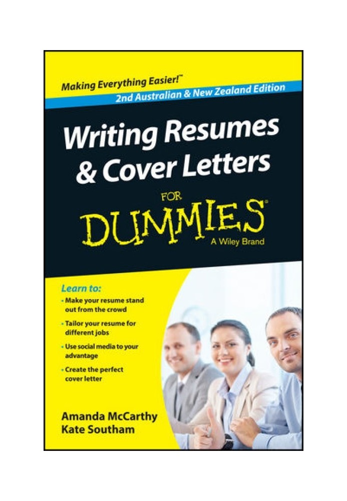 Writing Resumes and Cover Letters For Dummies®