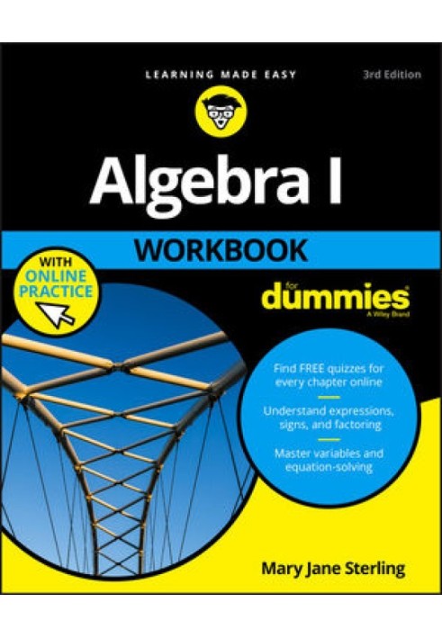 Algebra I Workbook For Dummies®