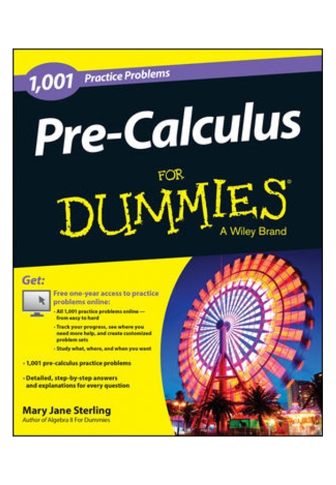 1,001 Pre-Calculus Practice Problems For Dummies®