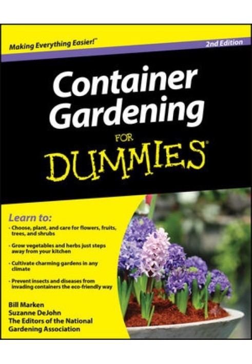 Container Gardening For Dummies®