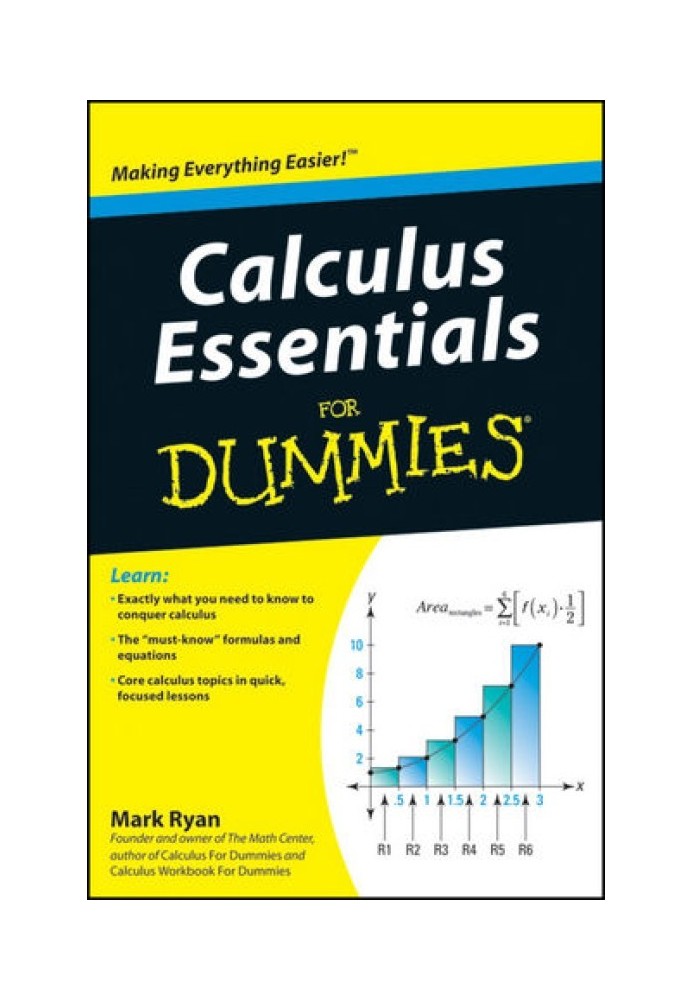 Calculus Essentials For Dummies®