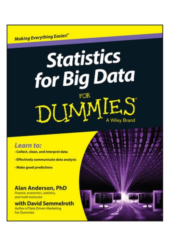 Statistics for Big Data For Dummies®