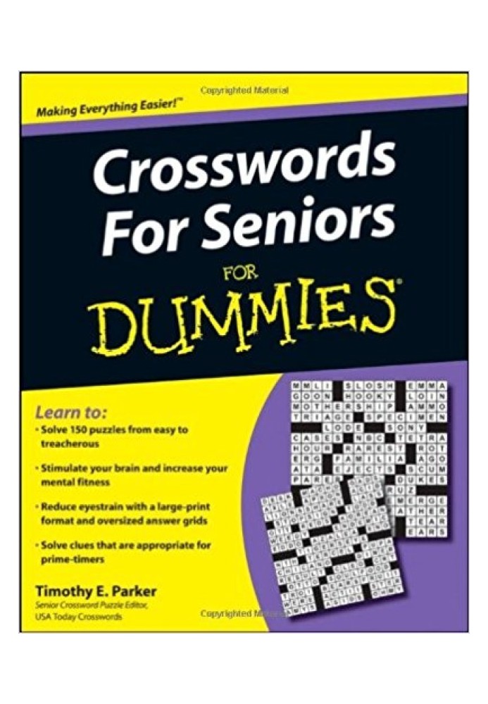 Crosswords for Seniors For Dummies®