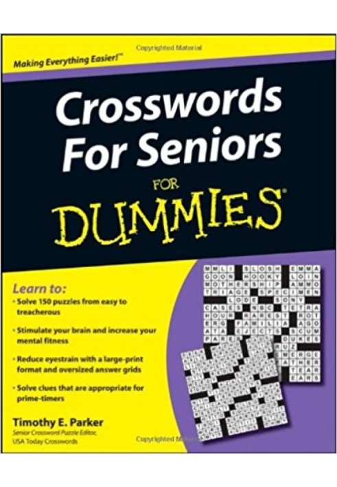 Crosswords for Seniors For Dummies®