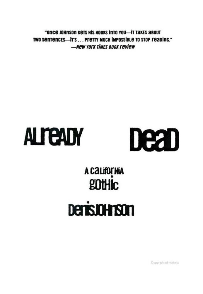 Already Dead: A California Gothic