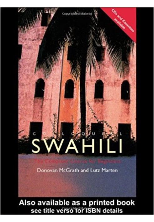 Colloquial Swahili: The Complete Course for Beginners