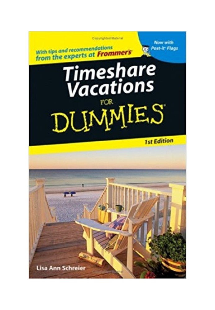 Timeshare Vacations For Dummies®